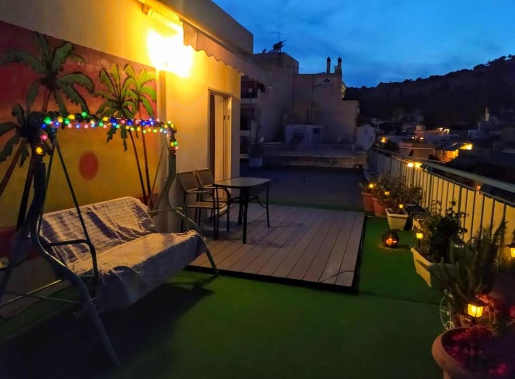 Rooftop Studio, Acropolis View! Athén Kültér fotó